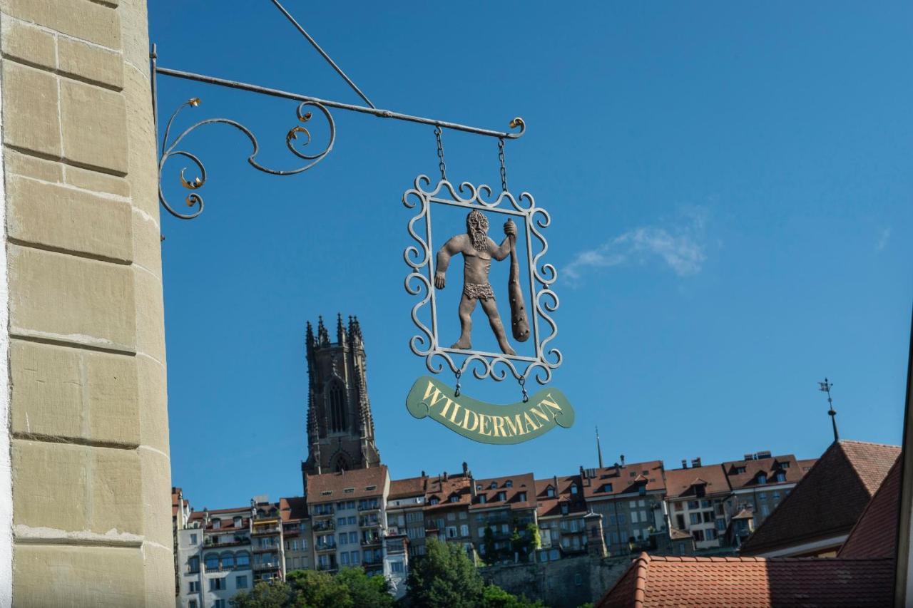 Le Sauvage Hotel Fribourg Luaran gambar
